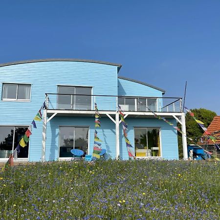La Maison Bleue-Sciotot-Les Pieux Екстериор снимка